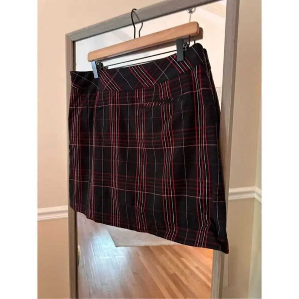 Cutter and Buck Plaid Skort Size 10 - Picture 2 of 4